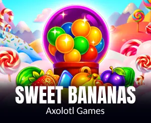 Machine à sous Sweet Bananas (Axolotl Games) sur Donbet