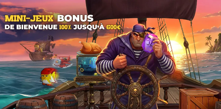 100 % Mini Jeux jusqu'à 600 €