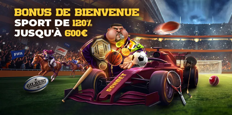 120 % Sport jusqu'à 600 €